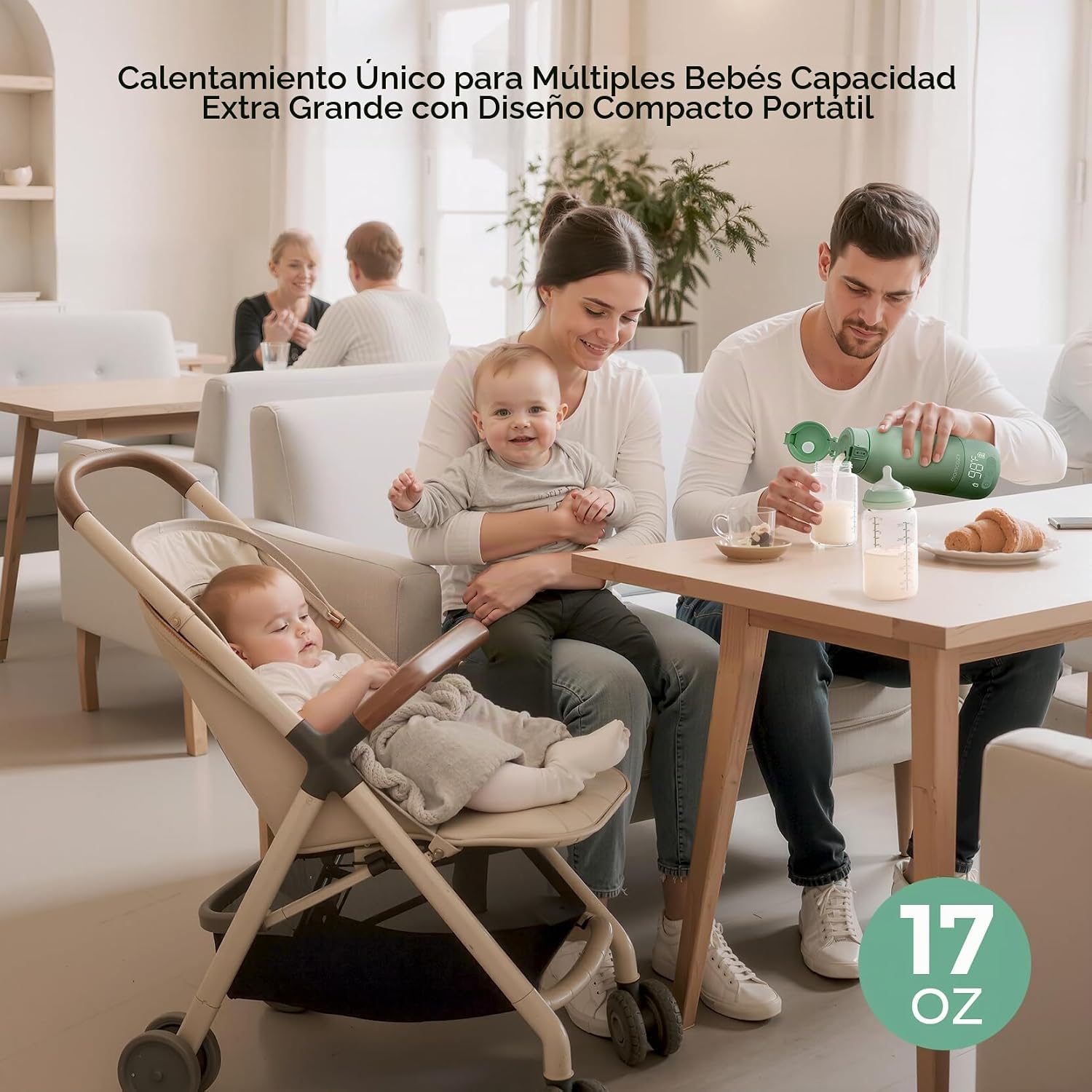 Calentador Portátil de Leche Materna y Agua para Viajes – Momcozy - Imagen 3