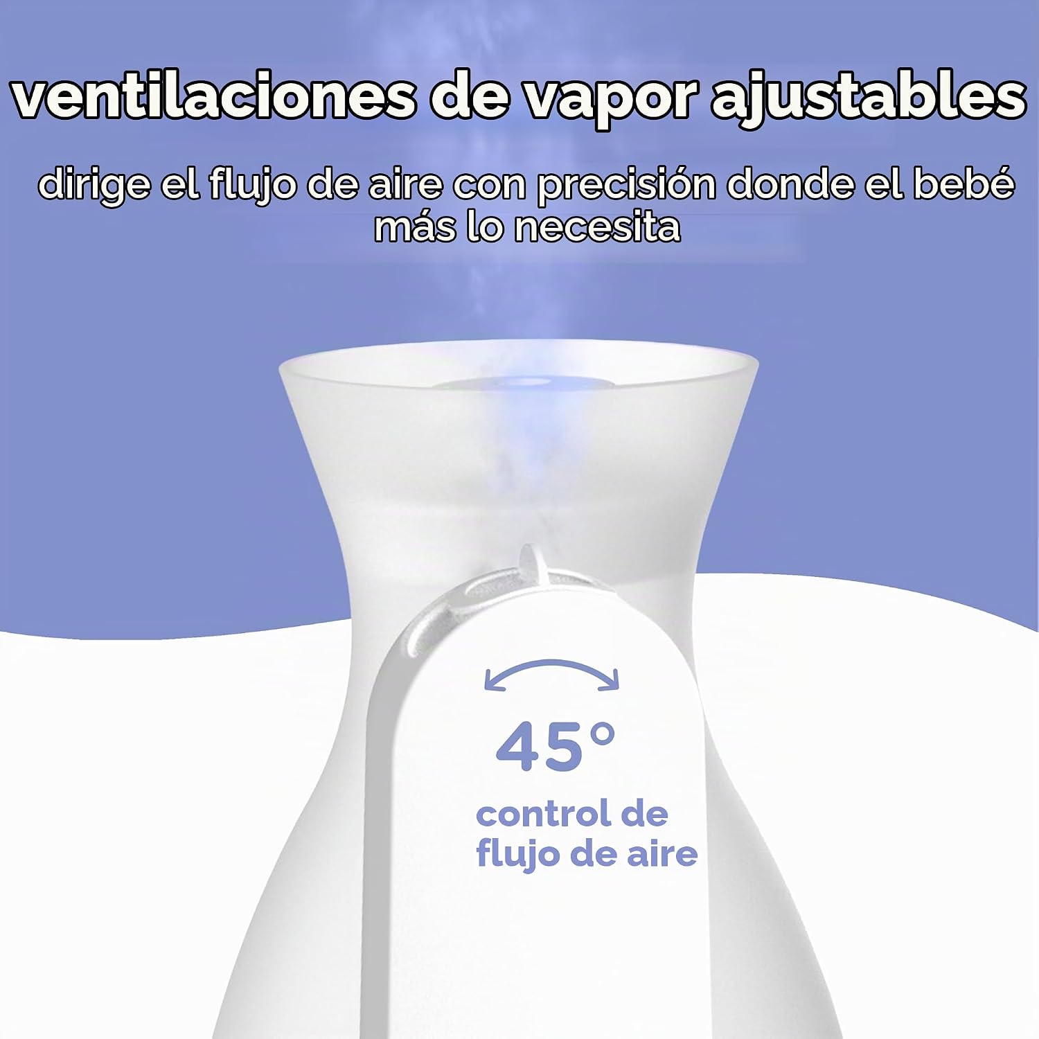 Humidificador Ultrasónico de Llenado Superior – Ubbi - Imagen 7